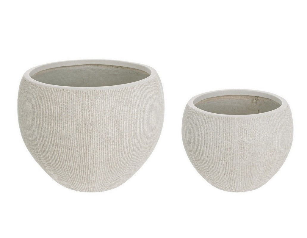 SET 2 PENNELLI VASO SFERA BEIGE