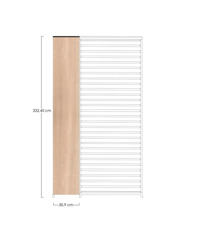 PANNELLO VERTICALE PERGOLA OCEAN NATURALE