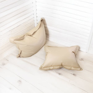 CUSCINO ENEA UNCINETTO TURCHESE 40X40