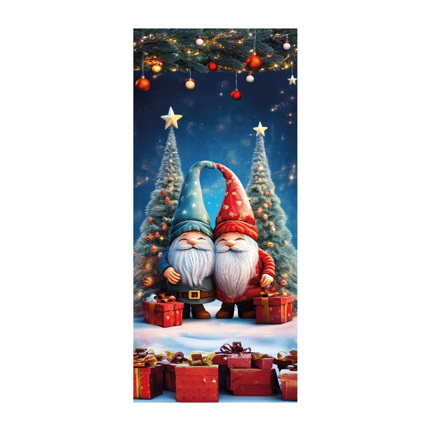 PORTAPANE GHIRLANDA STAMPA DIGITALE