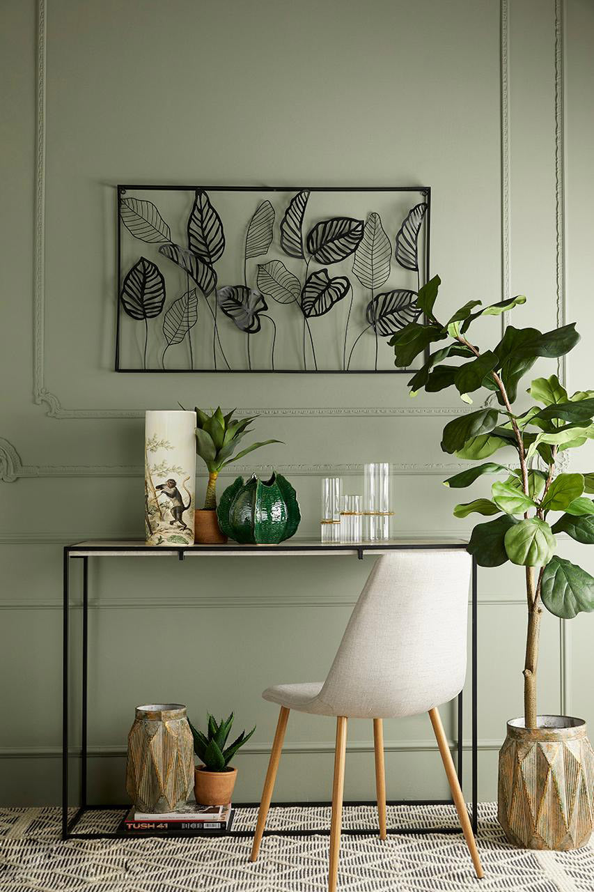 VASO CHAKRA SUCCULENTA H29X39X37 BIANCO