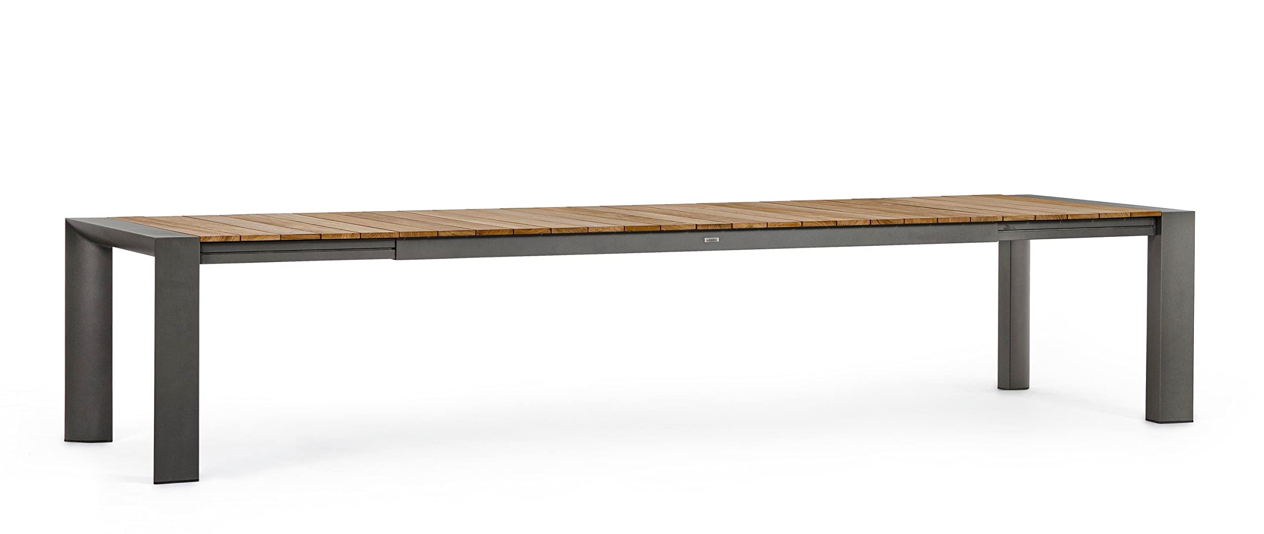 TAVOLO CAMERON 110--253/319/384 ANTRACITE/TEAK