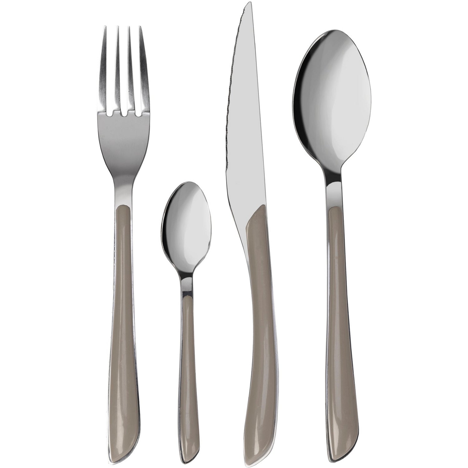 SERVIZIO POSATE LUCIDO 24 PZ BIANCO