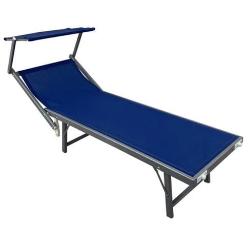 LETTINO MARE ALU TELO BLU