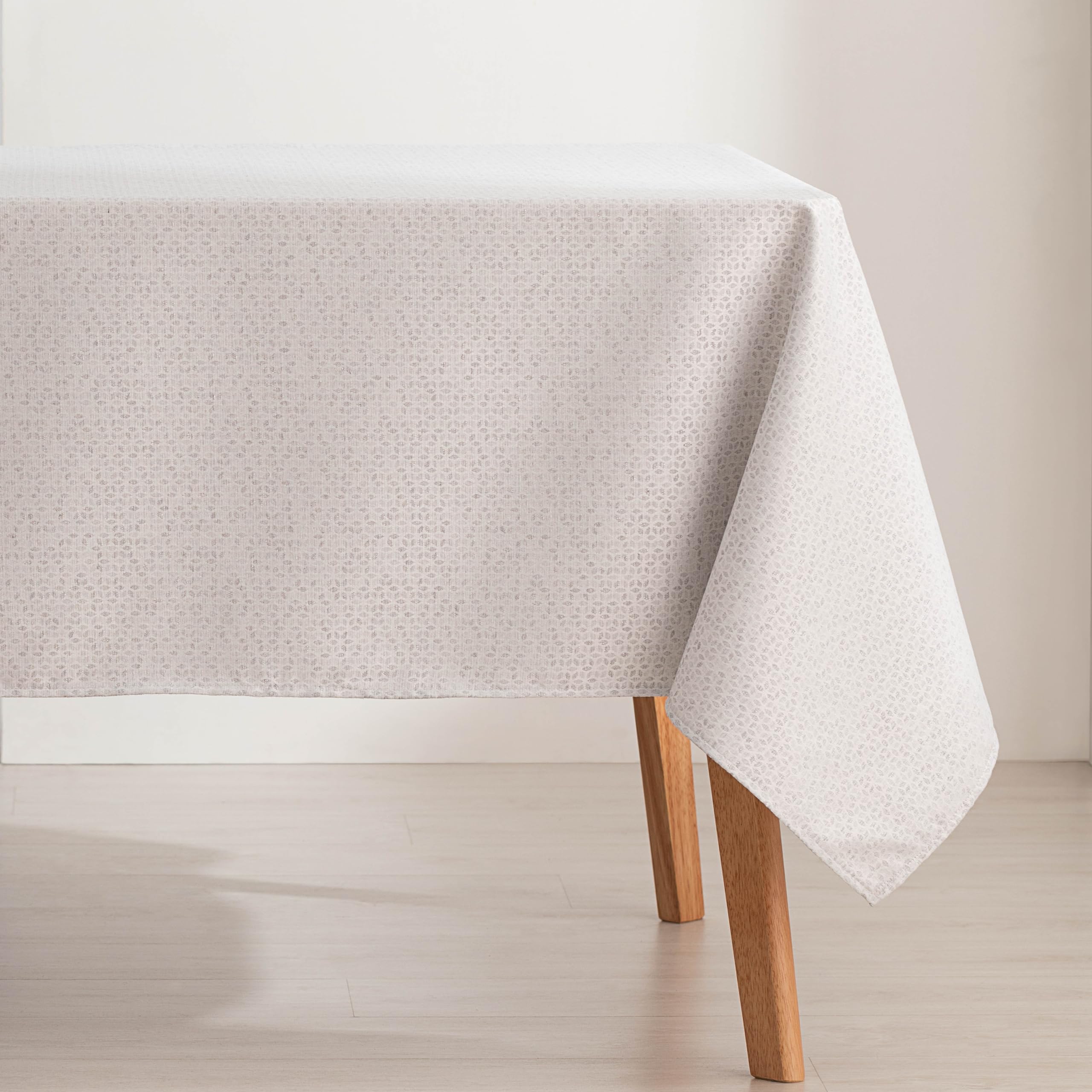 TOVAGLIA NATURA 240X140 ARGENTO LUREX