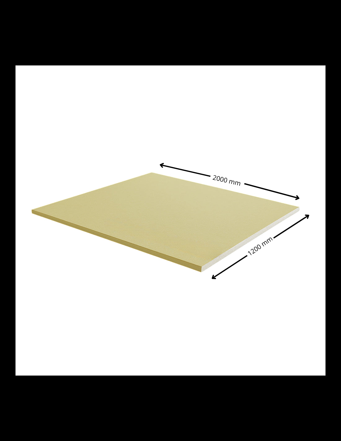 LASTRA CARTONGESSO AQUABOARD 13MM 1200X2000