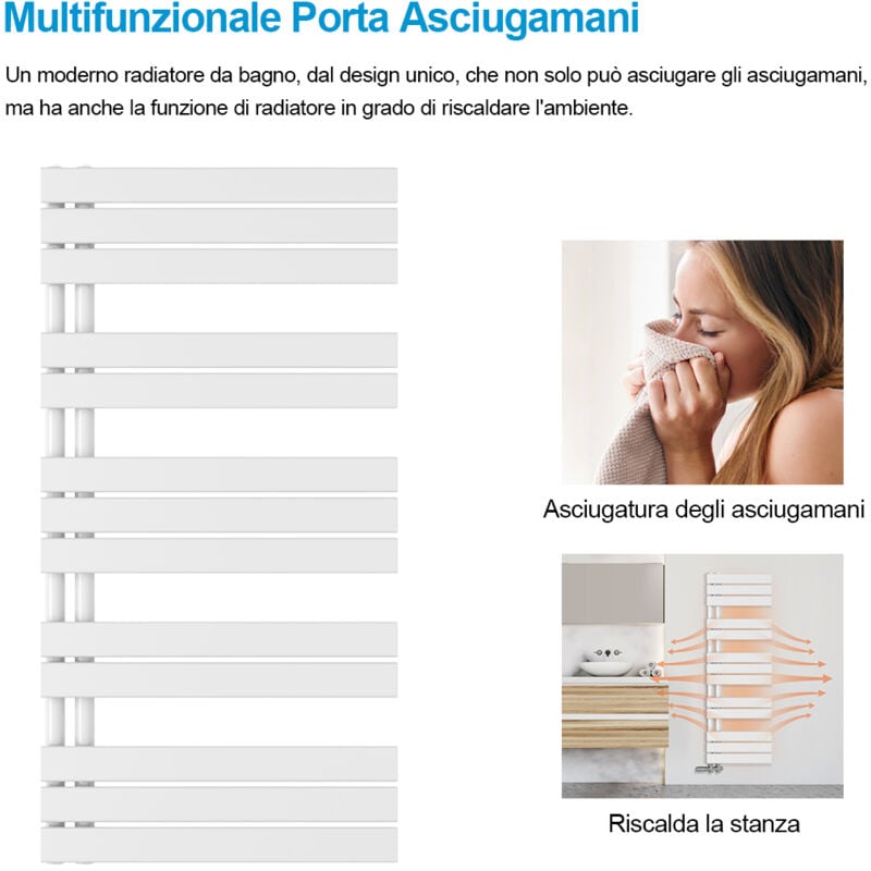 SCALA P/ASCIUGAMANI ZINCATO