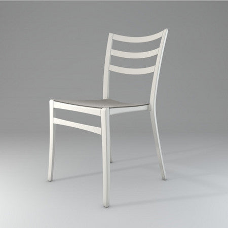 TRIFOGLIO POLTRONCINA BIANCO B5 IN POLIETILENE