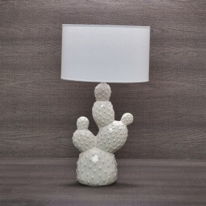 LAMPADA CACTUS DIAM.34 H.61 BIANCA FUSION