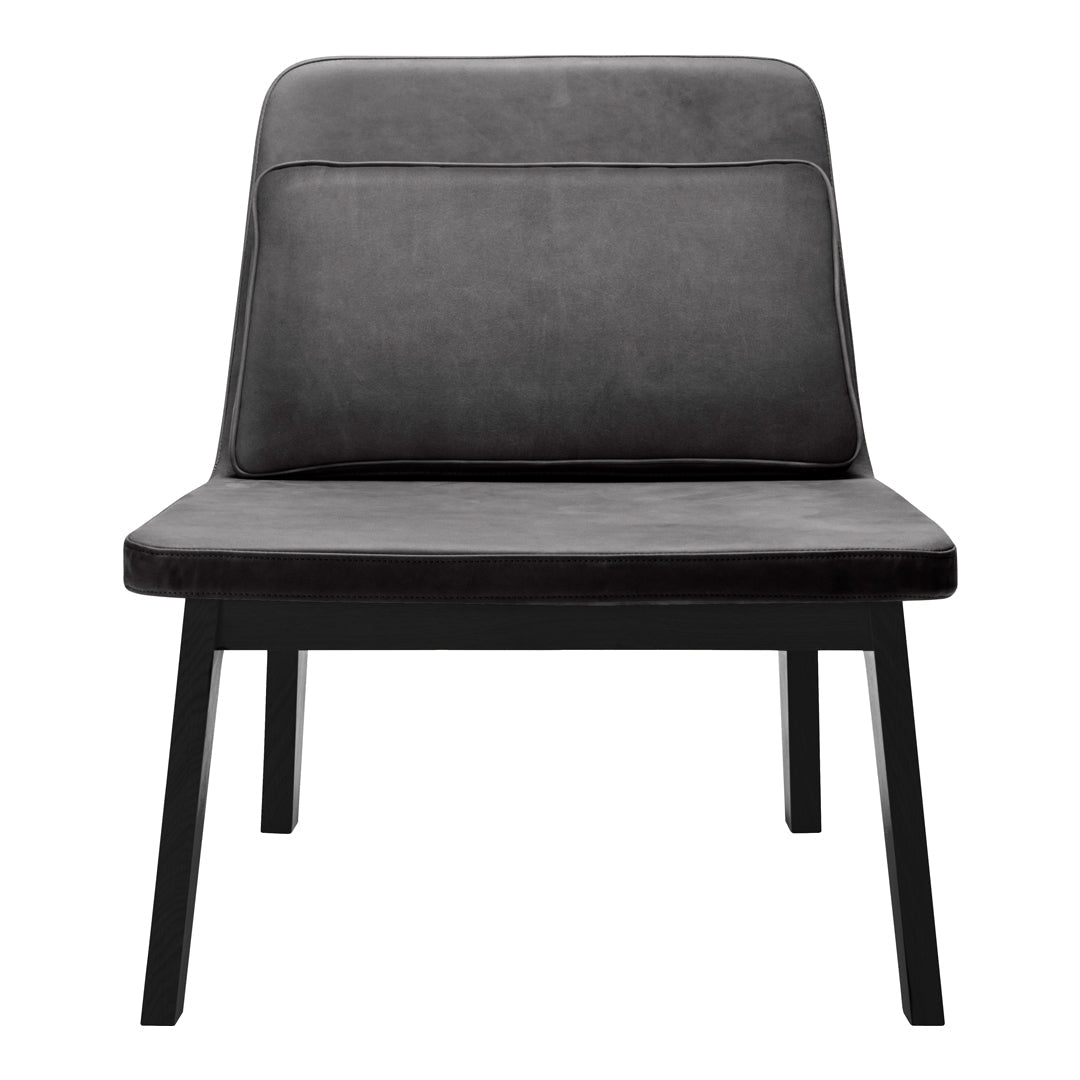 POLTRONA LEAN LOUNGE NERA