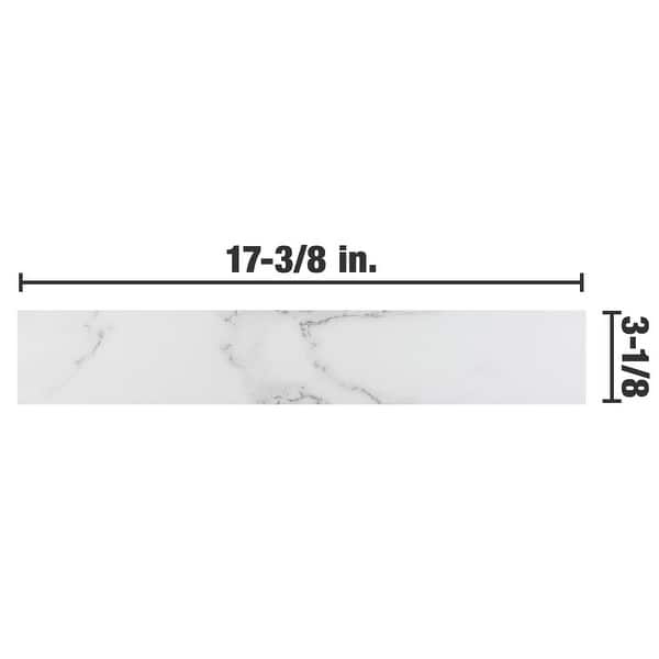 BATTISCOPA PVC VULCANO NERO