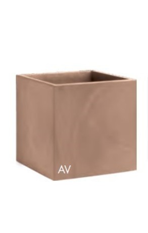 VASO CUBO MATHERIA 50 CM AVANA