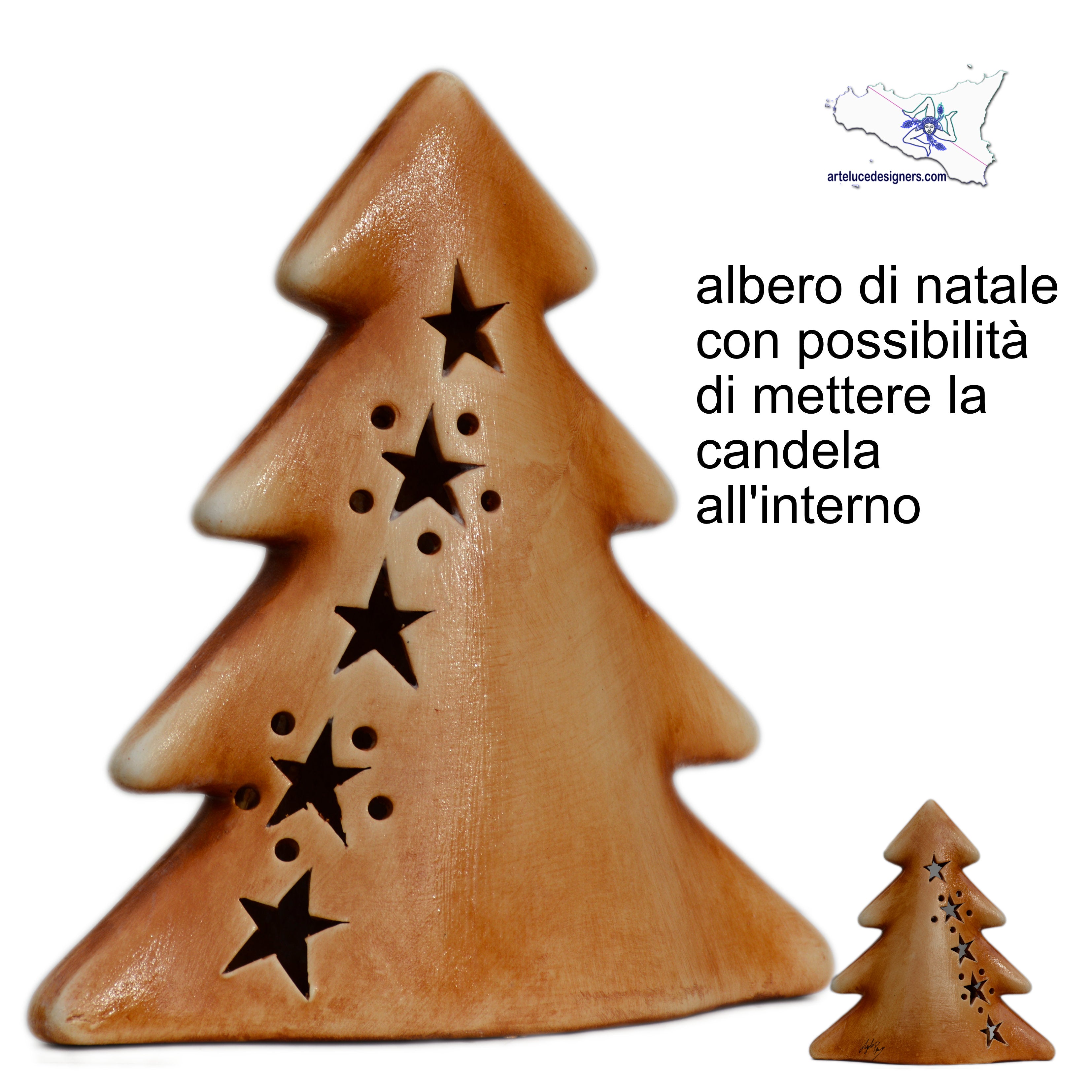 CANDELA ALBERO DI NATALE