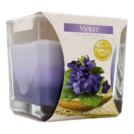 SCATOLA DUE CANDELE LUNGHE BABBO NATALE