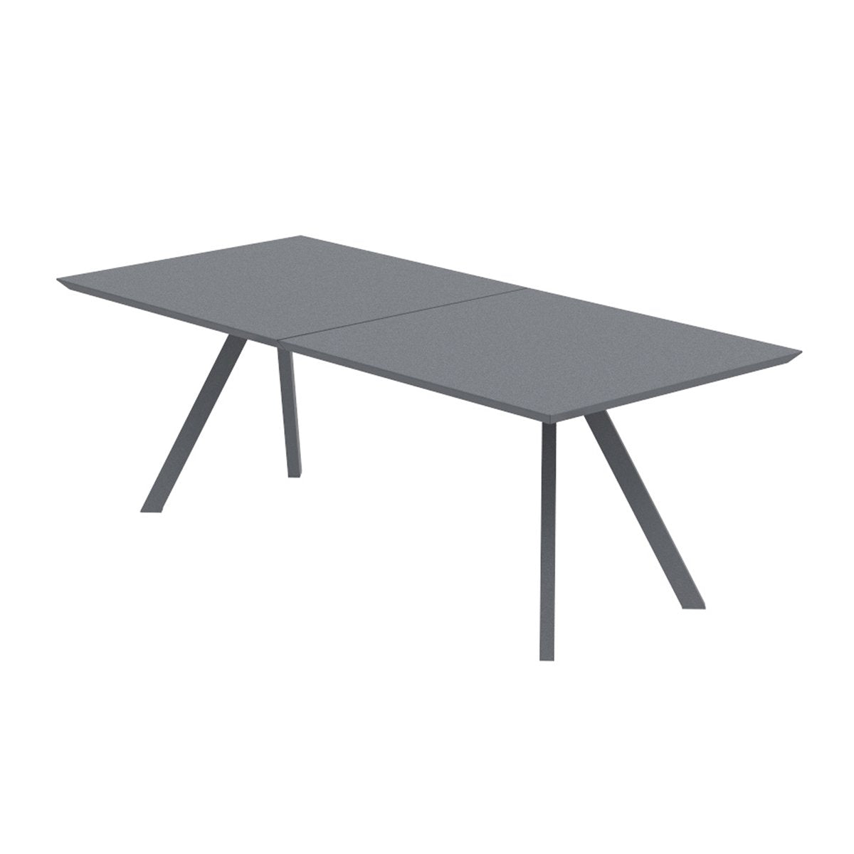 TAVOLO MARGHERITA 220/320X100 GRIGIO ANTICO