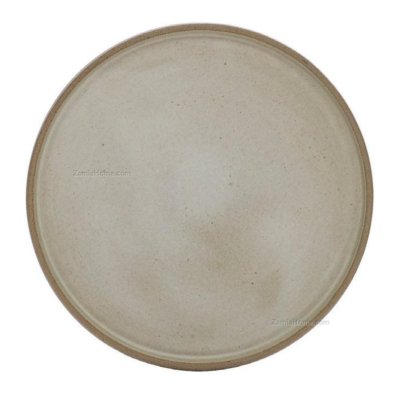 PIATTO FRUTTA PIANO GRIGIO Ø21 BISCOTTO