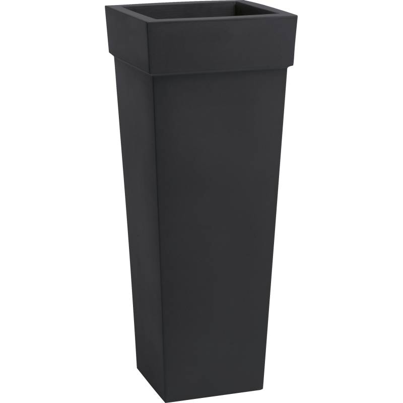 GERYON VASO CM 40X40 H 100 ANTRACITE