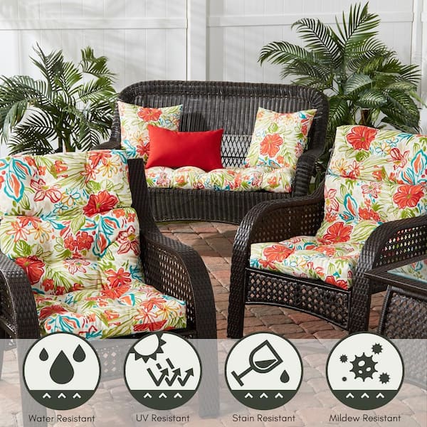 SET CUSCINI BREEZE PER SEDIA CON SCHIENALE ALTO COLORE BIANCO