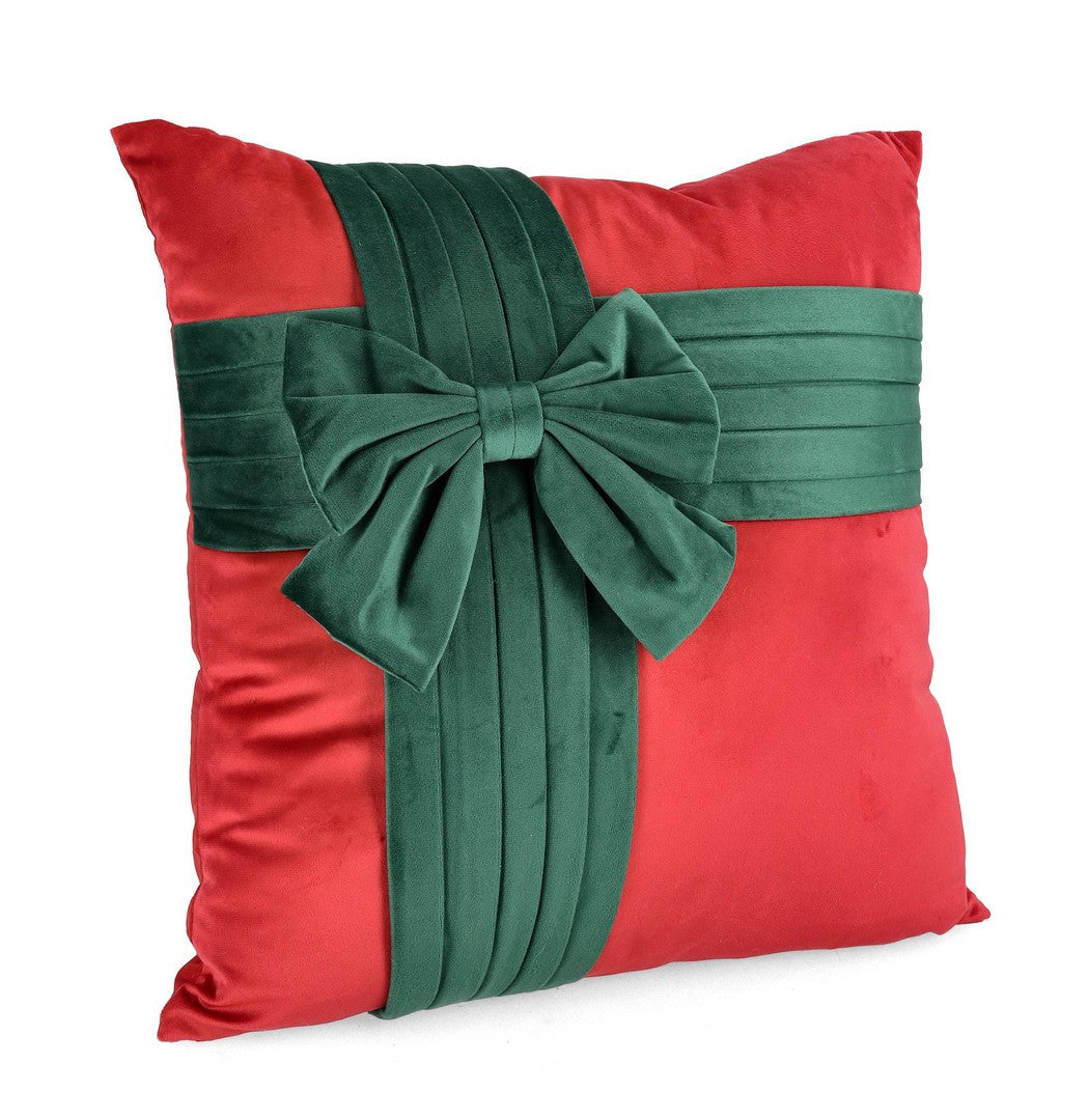CUSCINO ROSSO BABBO NATALE 45X45