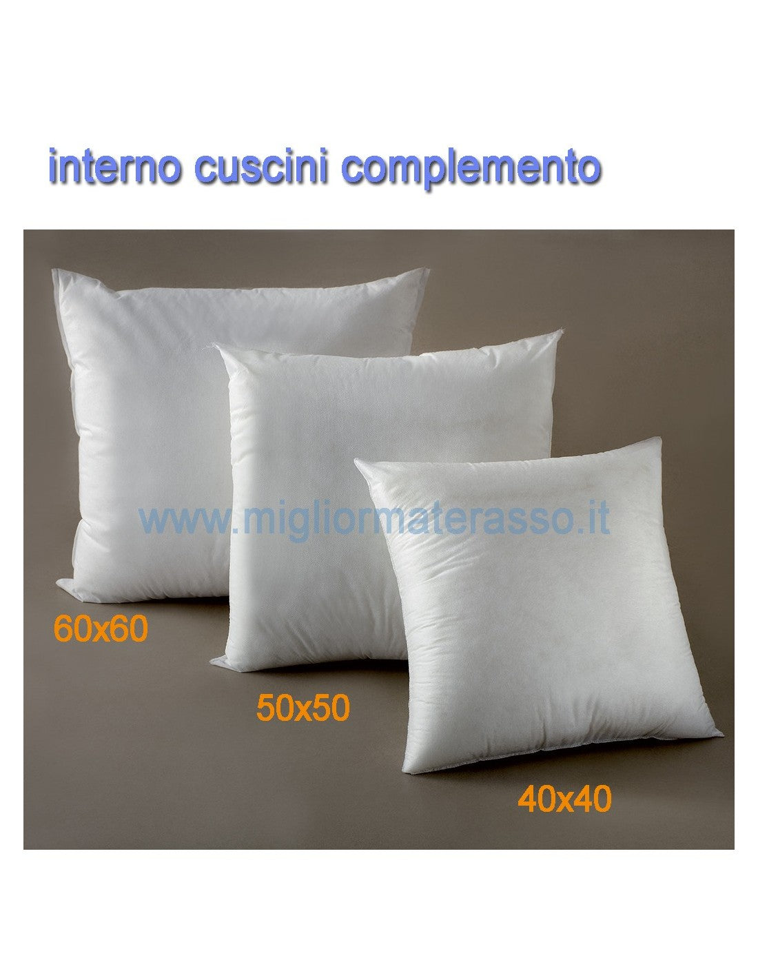 INTERNO CUSCINO 40X40