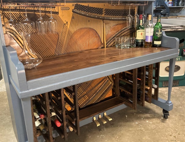 PANCA JAMES GHISA LEGNO ROVERE