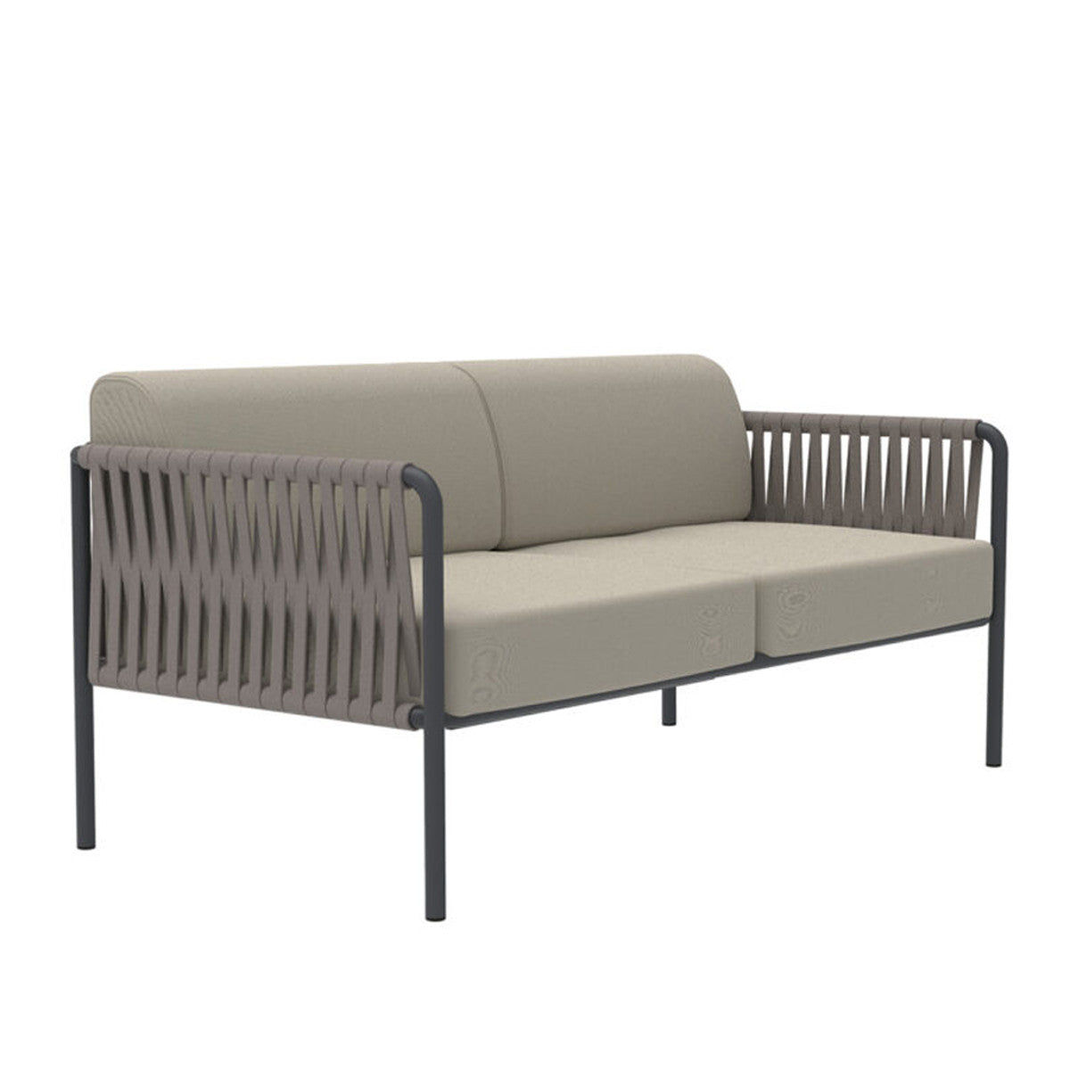 DIVANO ARIA GRIGIO ANTICO FERRO ZINCATO