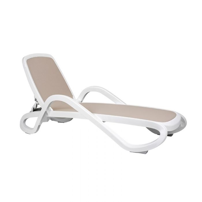 LETTINO ALFA BIANCO TELA TORTORA