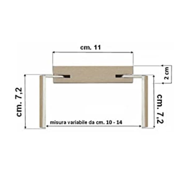 TELAIO DI PASSAGGIO NOCE NAZIONALE