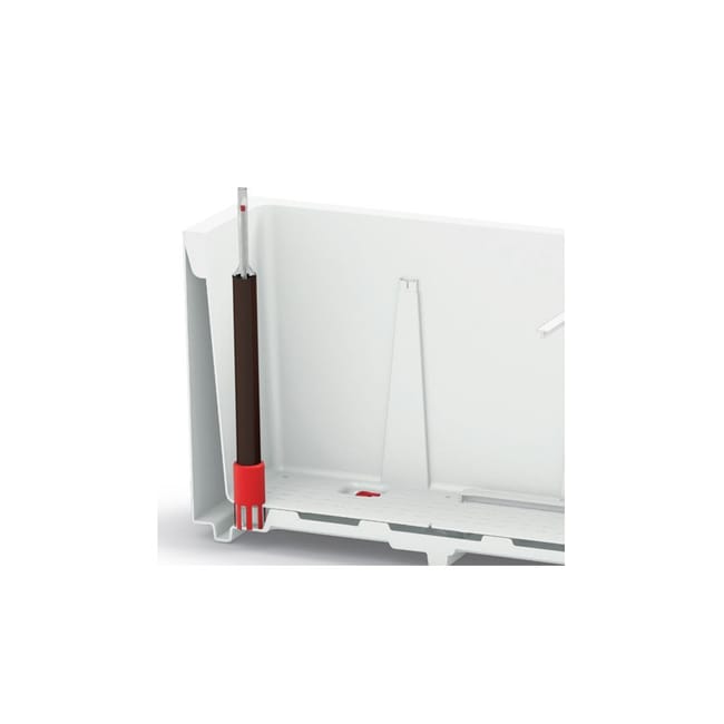 VASO CUBO MATHERIA 50CM TERRA LAGUNA