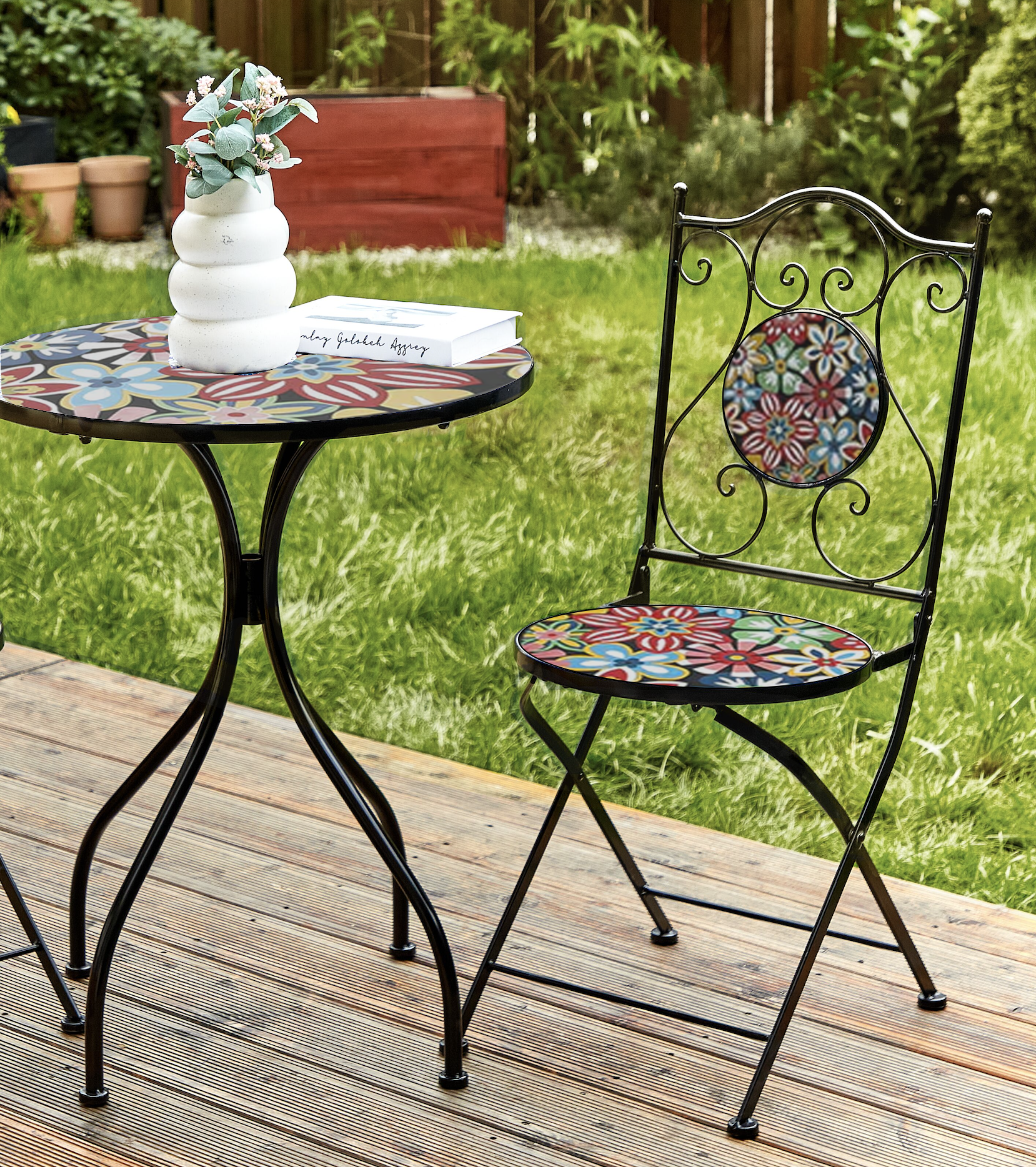 POUF CONTINUO SET VELLUTO BLU PZ2