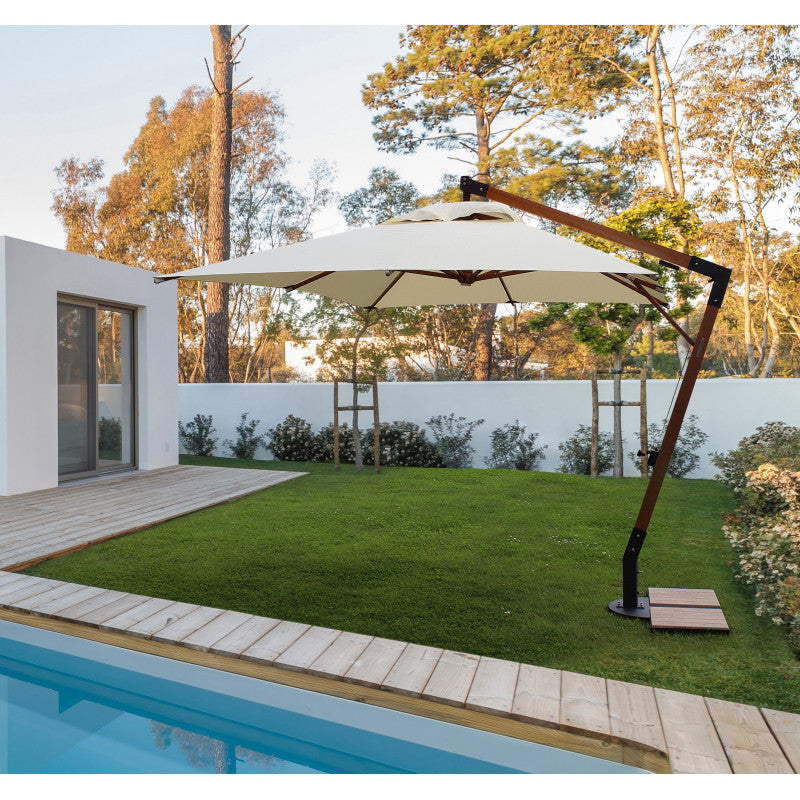 telo ombrellone capua ecru 3x3