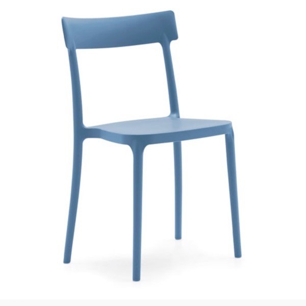 SEDIA ARGO COL SKY BIANCO OPACO