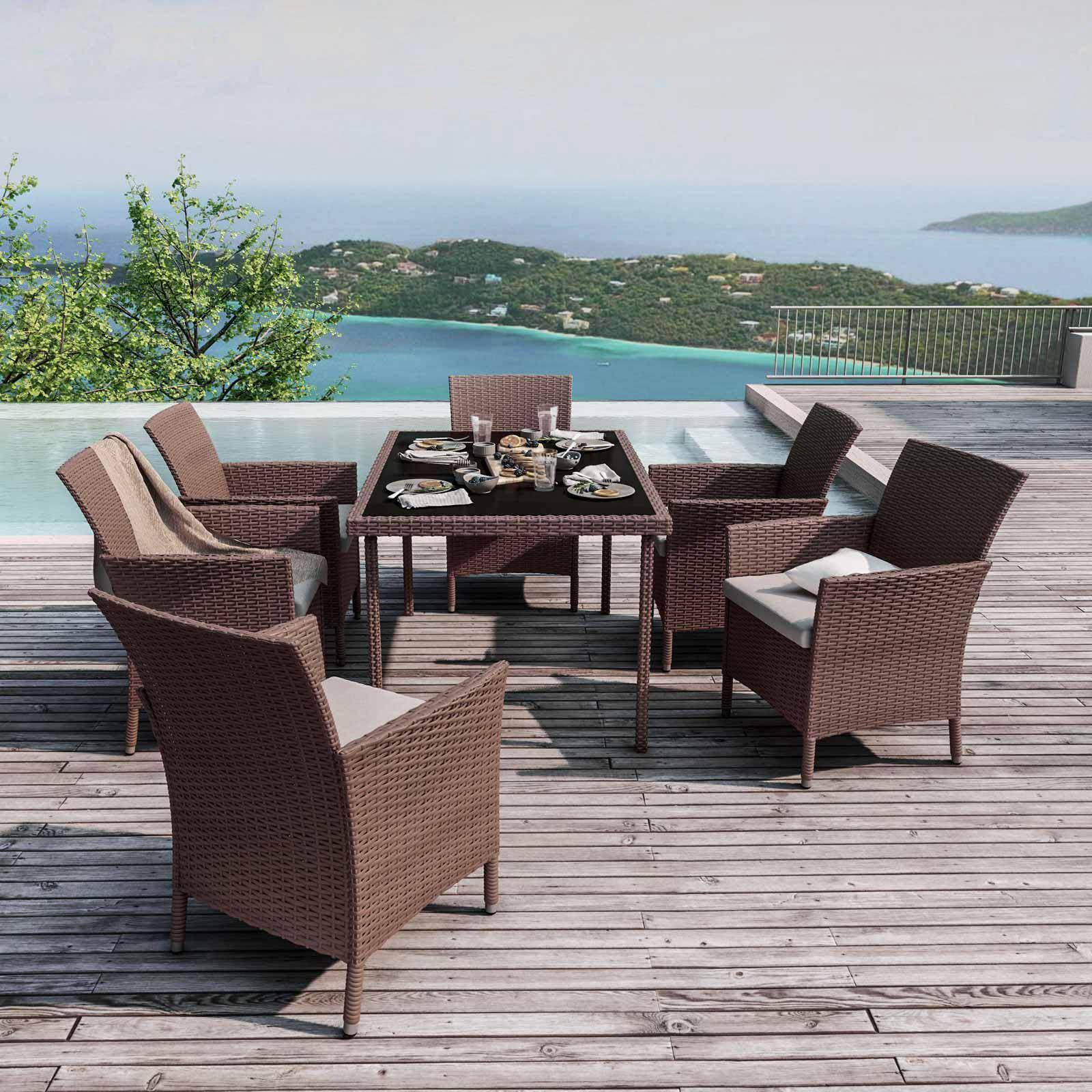 CUSCINO BIANCO PER POLTRONA CAPRI