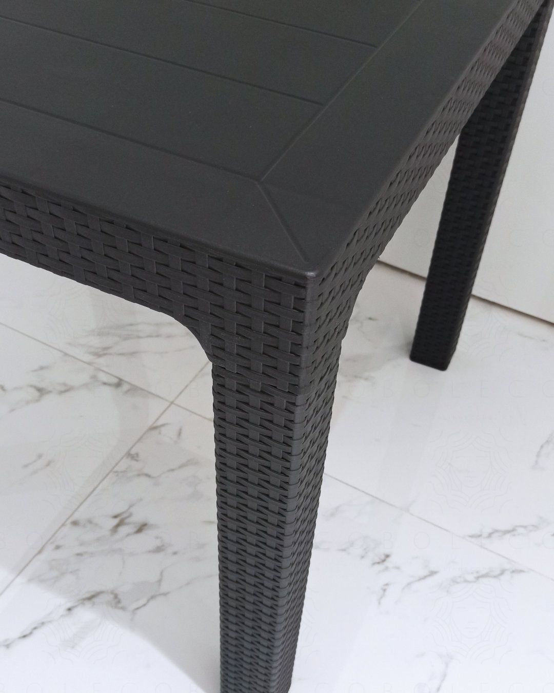 TAVOLINO CLIPX 80X80  ANTRACITE